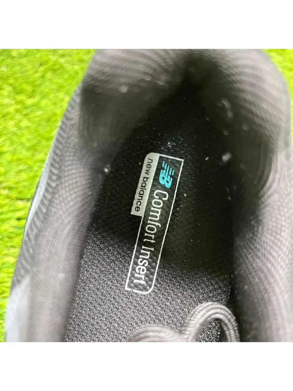 New Balance Logic Womens Size 6 Black Blue Composite Toe Safety Work Shoes